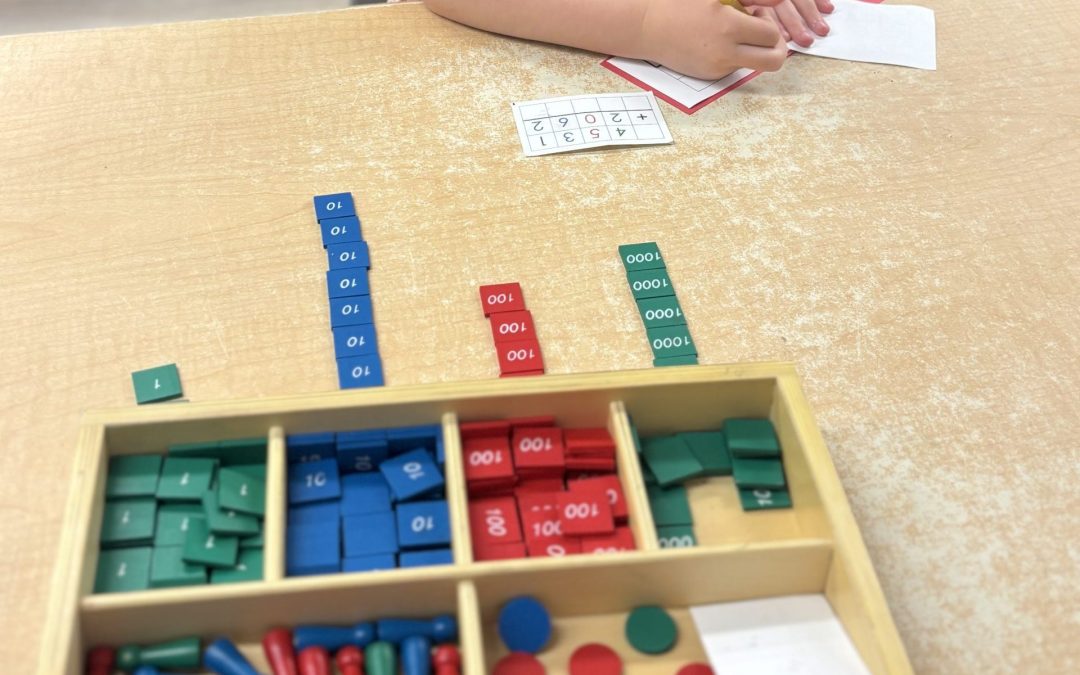 Montessori Monday: The Stamp Game