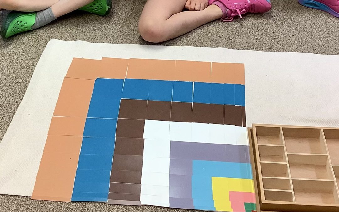 Montessori Monday: The Square of the Decanomial